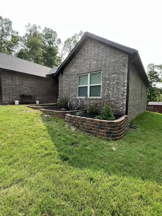 Block Retaining Wall Home Springdale