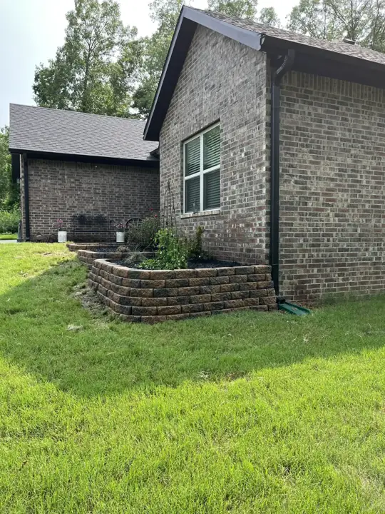 Block Retaining Wall Landscape